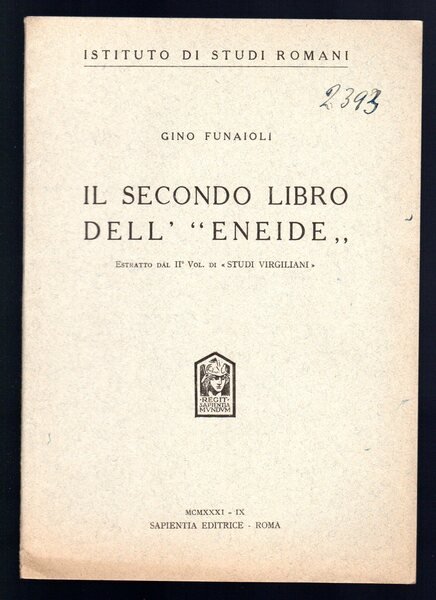 Il secondo libro dell' "Eneide"