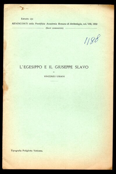 L'Egesippo e il Giuseppe slavo