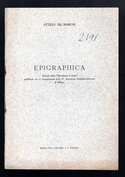 Epigraphica