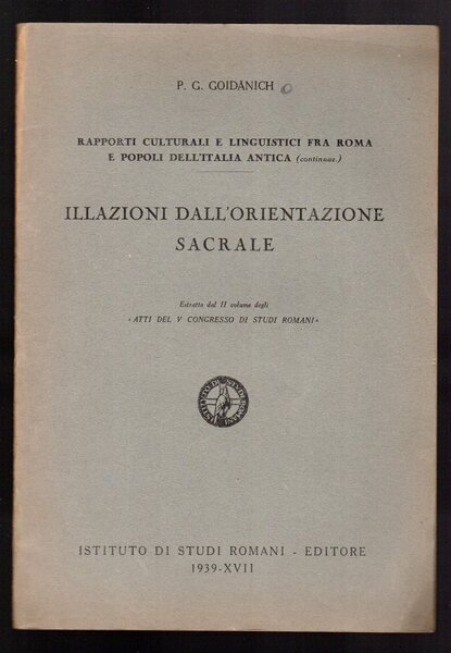 Illazioni dall'Orientazione Sacrale