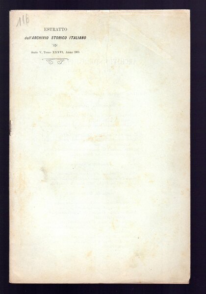 La questione del Cavalca