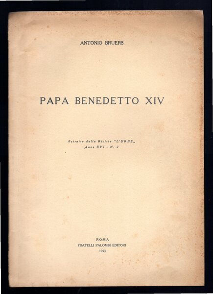 Papa Benedetto XIV