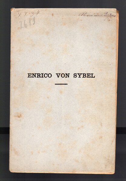 Enrico Von Sybel