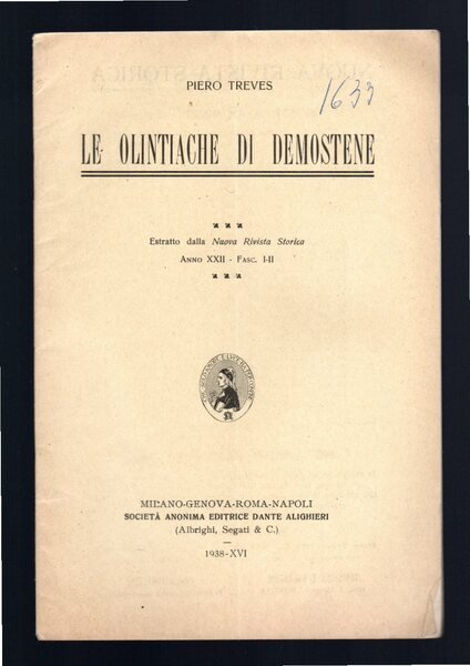 Le Olintiache di Demostene