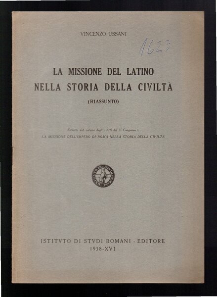 La missione del Latino nella storia della civiltà (riassunto)