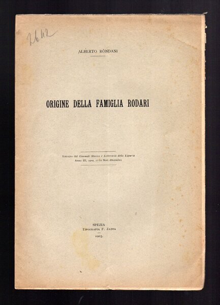 Origine della famiglia Rodari