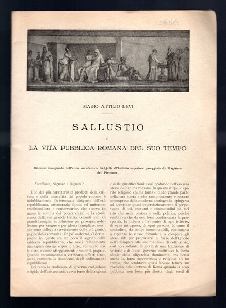 Sallustio e la vita romana nel suo tempo
