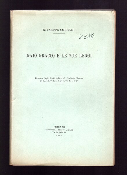 Gaio Gracco e le sue leggi