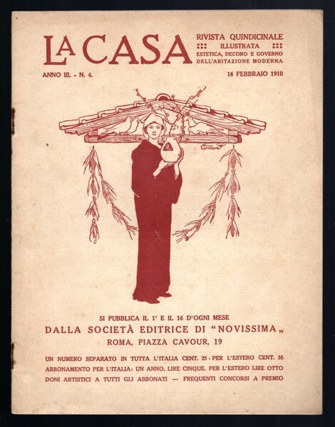 La Casa - Rivista quindicinale illustrata - Estetica, decoro e …