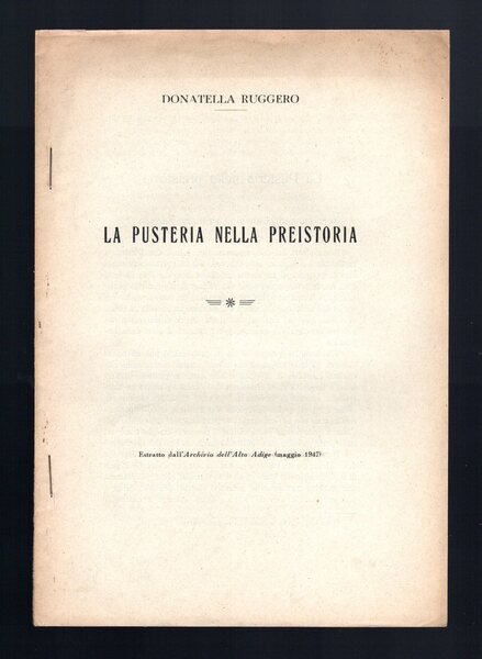 La Pusteria nella Preistoria