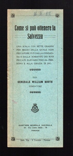 Come si può ottenere la Salvezza, una scala con sette …
