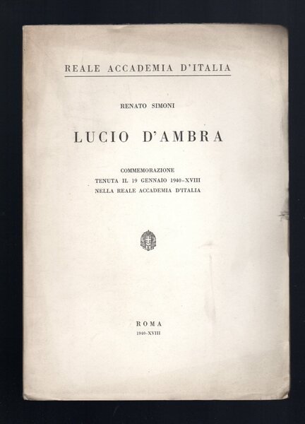 Lucio D'Ambra