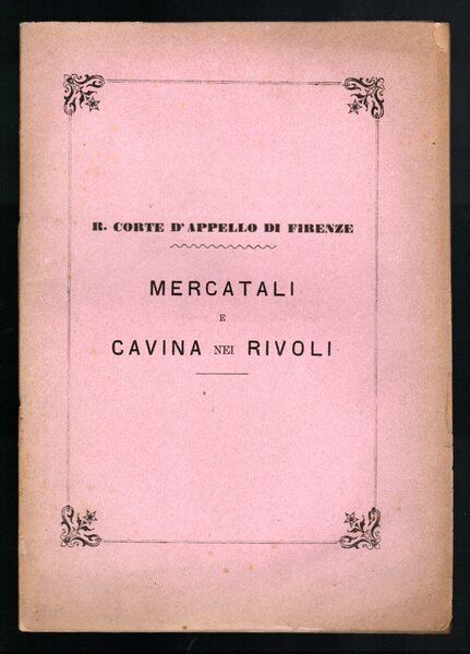 Mercatari e Cavina Nei Rivoli