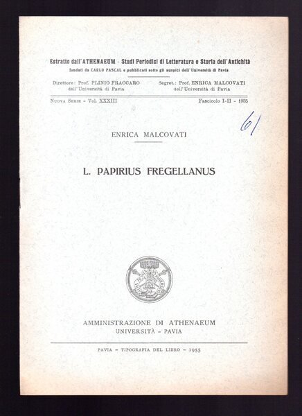L. Papirus Fregellanus