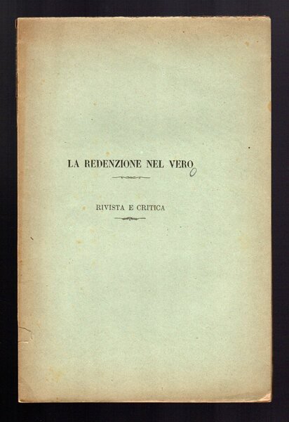 La redenzione nel vero