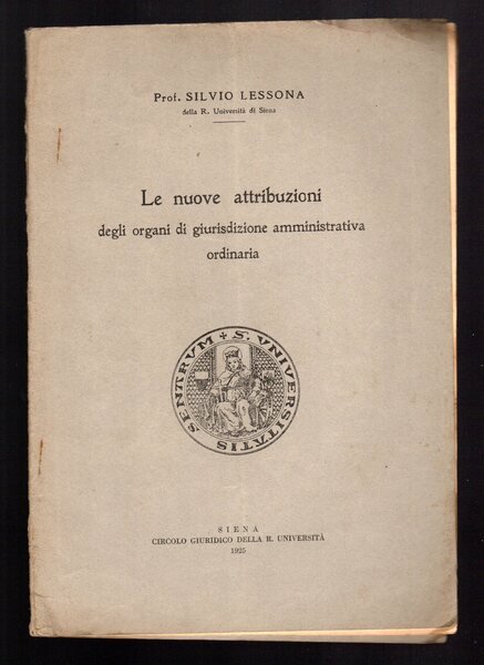 Le nuove attribuzioni degli organi di giurisdizione amministrativa ordinaria