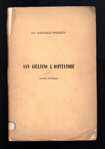 San Giuliano l'ospitatore. Cenni storici