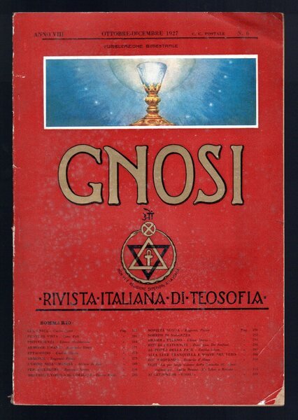 Gnosi - Rivista italiana di teosofia