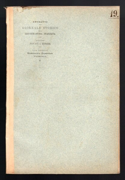 Varietà. L'Alfieri e l' "Accademia" di casa Gavard