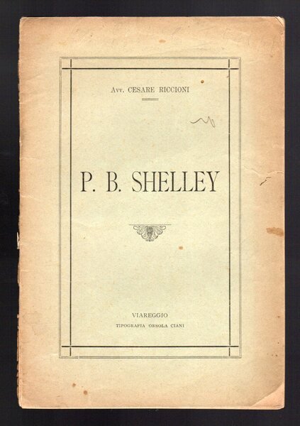 P. B. Shelley