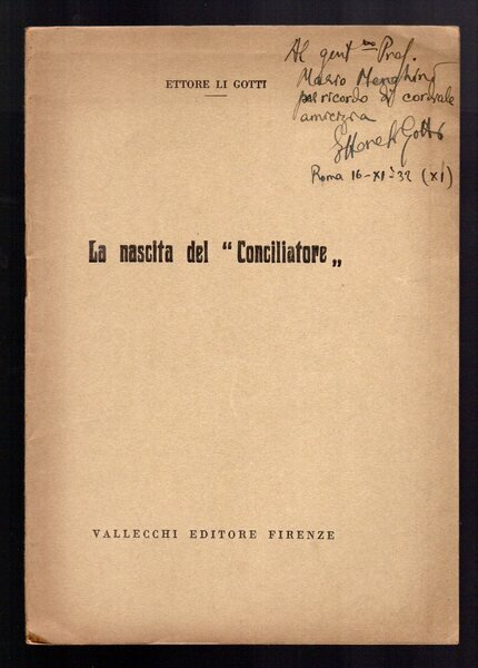 La nascita del "Conciliatore"