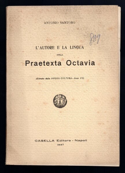 L'autore e la lingua della Praetexta Octavia