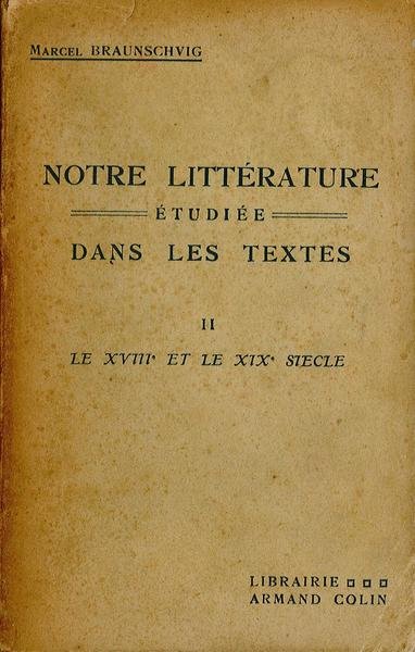 Notre litterature etudiee dans les textes II