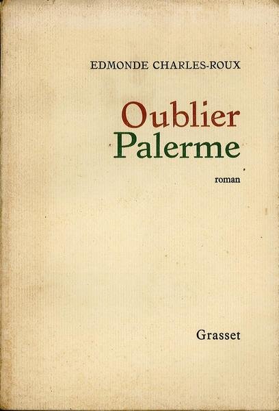 Oublier Palerme roman