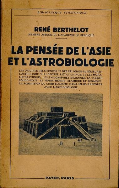 La pensee de l'Asie et l'astrobiologie