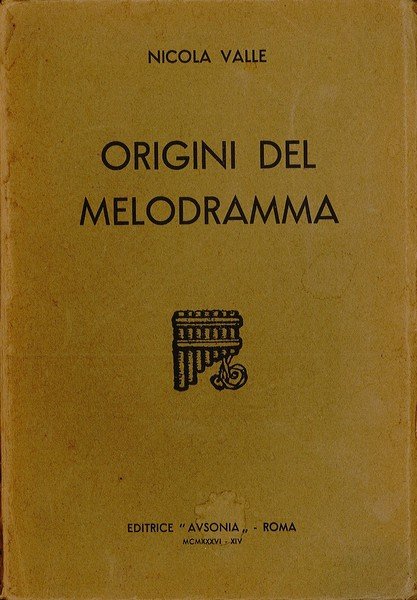 Origini del melodramma