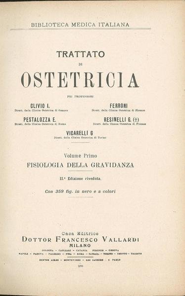 Trattato di ostetricia