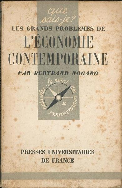Le grands problemes de l'economie contemporaine