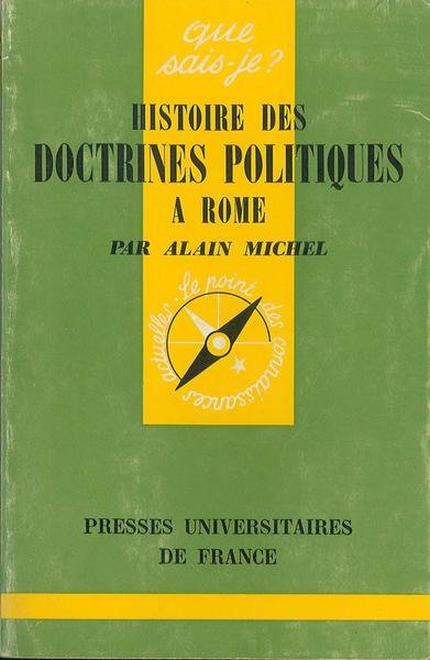 Histoire des doctrines politiques a Rome