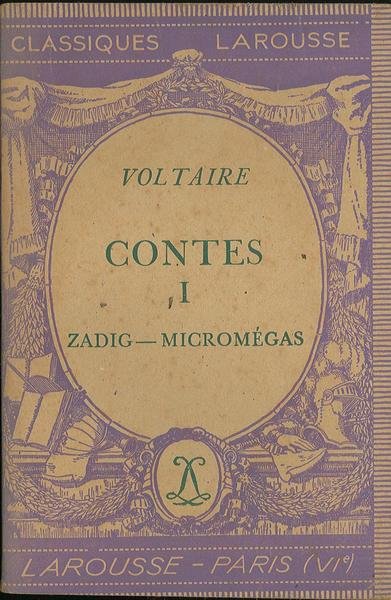 Contes I (Zadig - Micromegas)