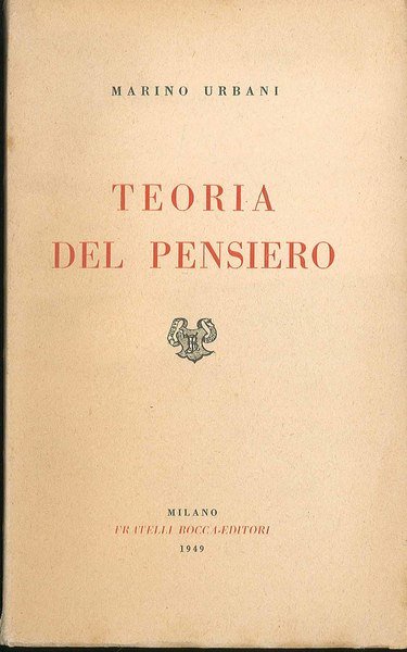 Teoria del pensiero