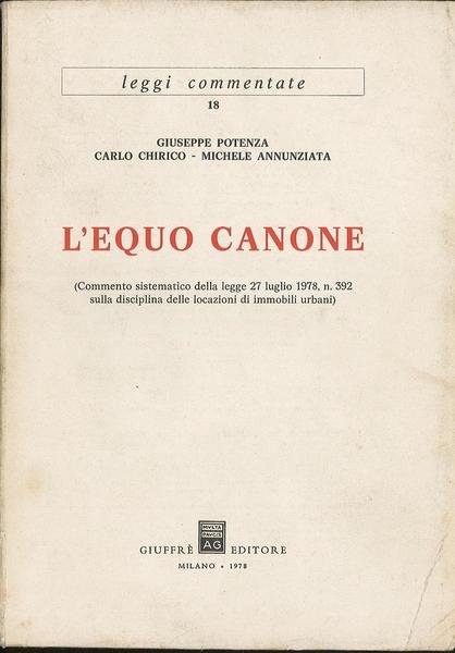 L'equo canone