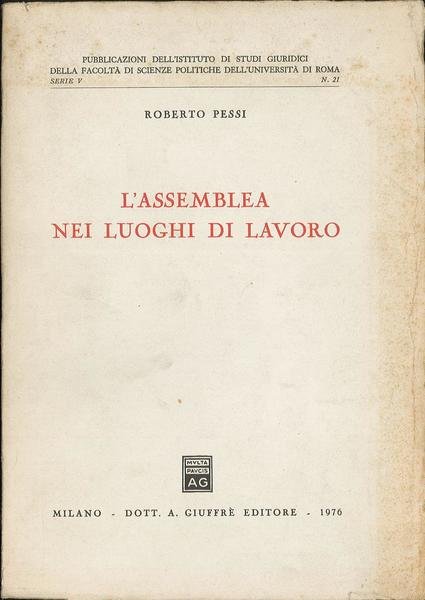 L'assemblea nei luoghi di lavoro