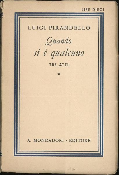 Quando si è qualcuno