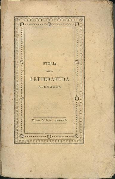 Storia della letteratura alemanna