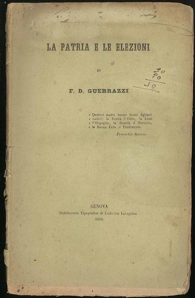 La patria e le elezioni
