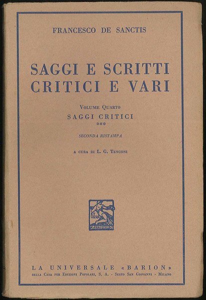 Saggi e scritti critici e vari 3 - Volume IV