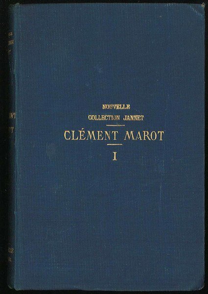 Oeuvres de Clement Marot Tome I