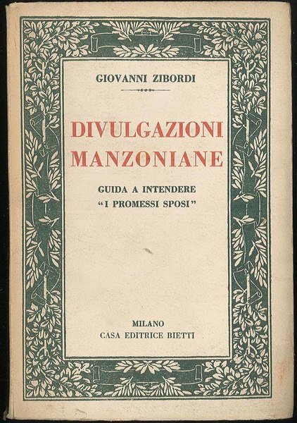 Divulgazioni manzoniane