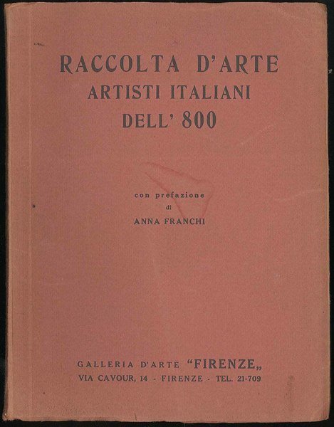 Raccolta d'arte Artisti italiani dell'800