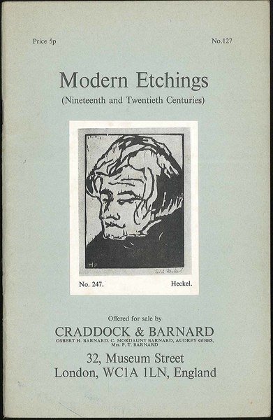Modern Etchings-Nineteenth and Twentieth Centuries