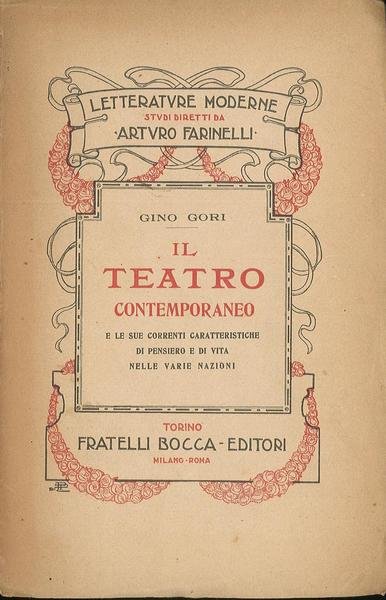 Il teatro contemporaneo e le sue correnti caratteristiche di pensiero …