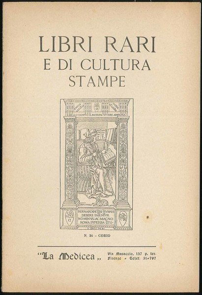 Libri rari e di cultura stampe