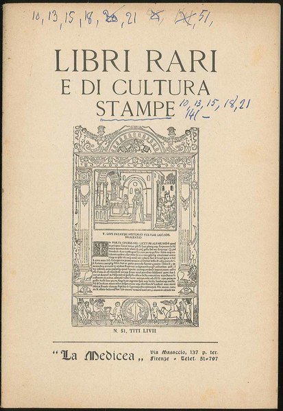 Libri rari e di cultura stampe