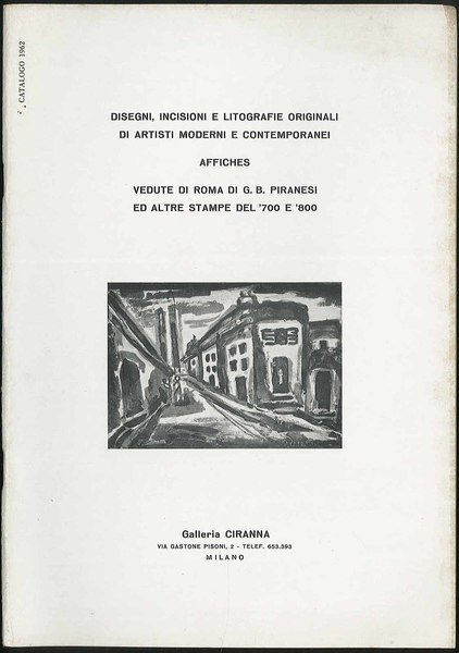 Disegni, incisioni e litografie originali di artisti moderni e contemporanei-Affiches …