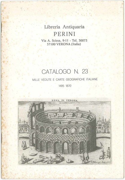 Libreria Antiquaria Perini Catalogo n. 23 Mille vedute e carte …